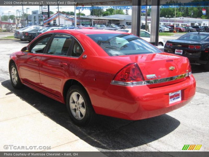 Victory Red / Ebony 2009 Chevrolet Impala LT