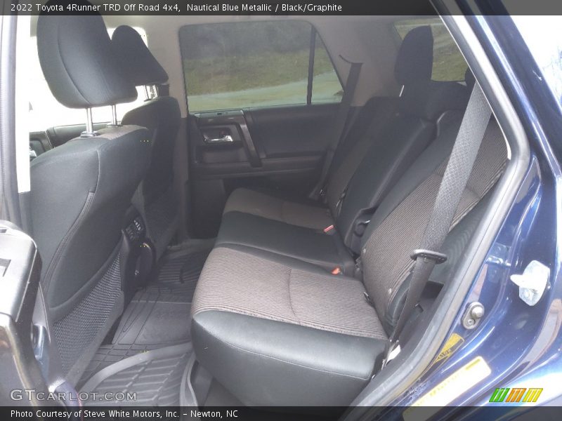 Rear Seat of 2022 4Runner TRD Off Road 4x4