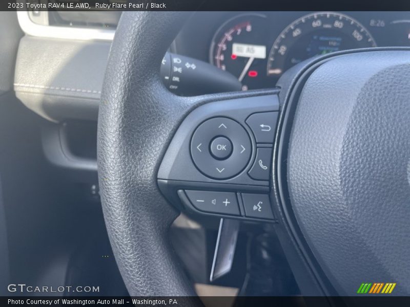 Ruby Flare Pearl / Black 2023 Toyota RAV4 LE AWD