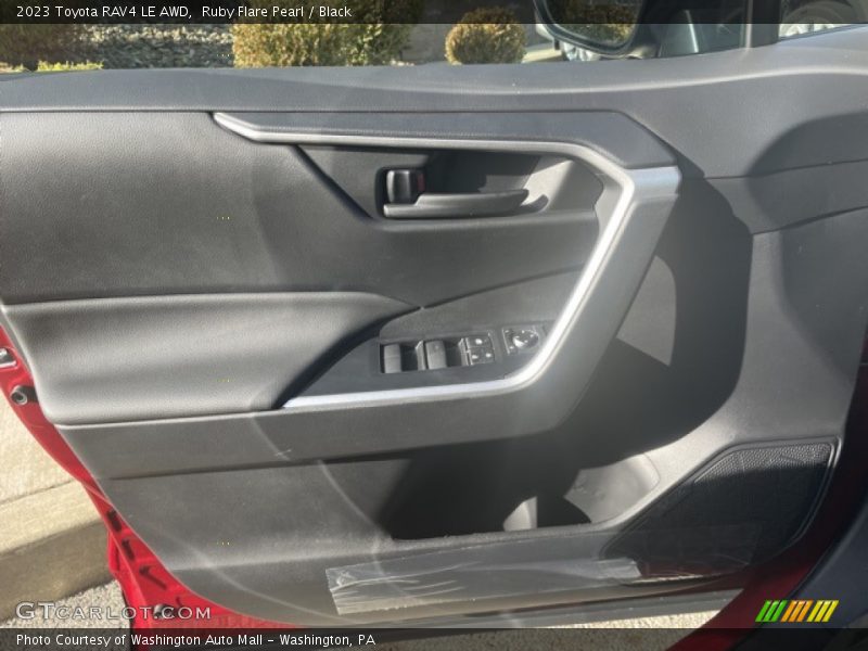 Ruby Flare Pearl / Black 2023 Toyota RAV4 LE AWD