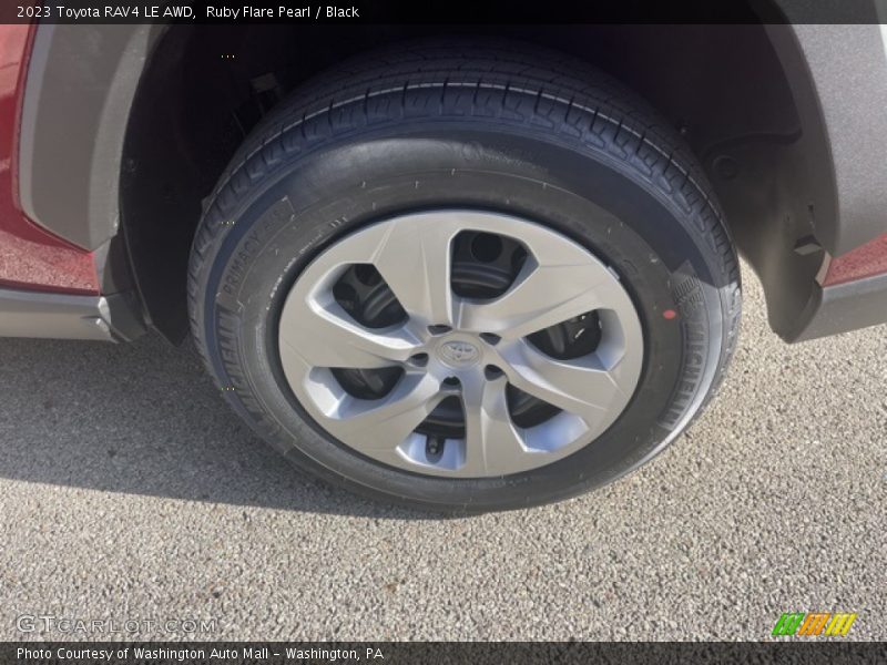 Ruby Flare Pearl / Black 2023 Toyota RAV4 LE AWD