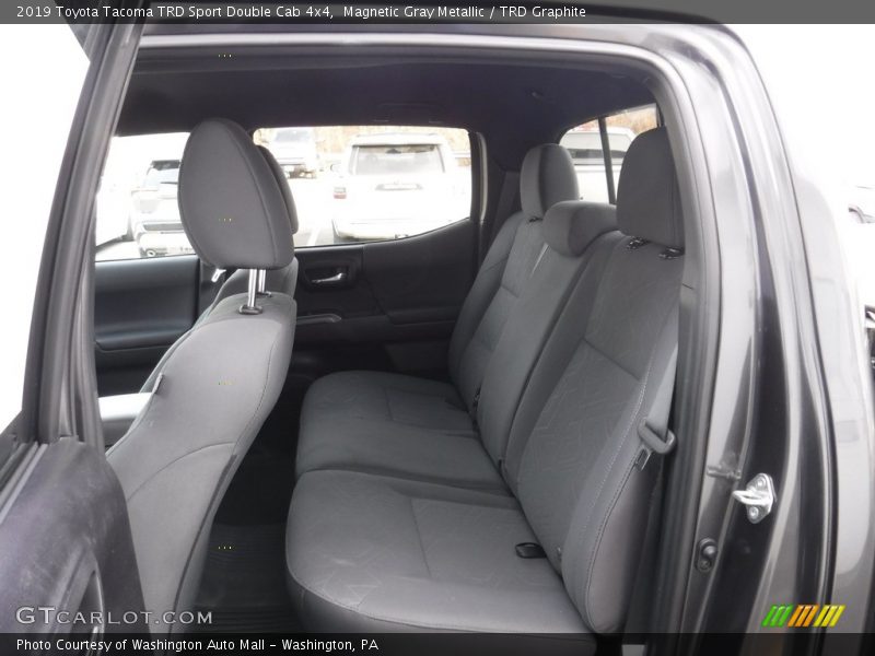 Rear Seat of 2019 Tacoma TRD Sport Double Cab 4x4