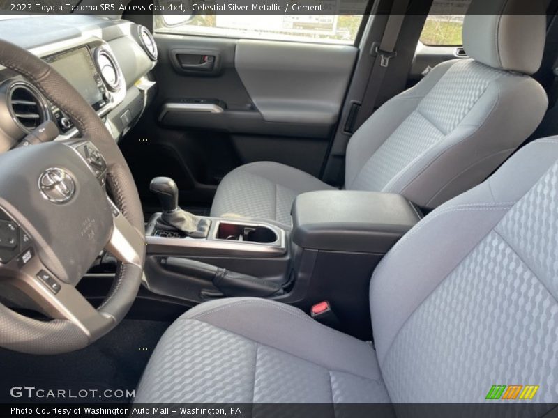  2023 Tacoma SR5 Access Cab 4x4 Cement Interior