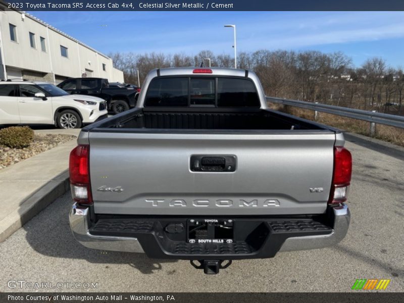 Celestial Silver Metallic / Cement 2023 Toyota Tacoma SR5 Access Cab 4x4