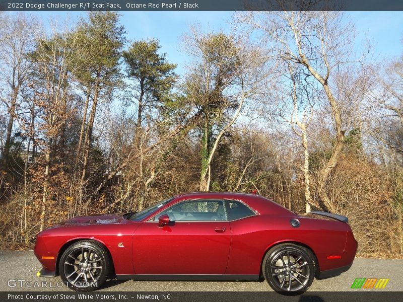 Octane Red Pearl / Black 2022 Dodge Challenger R/T Scat Pack