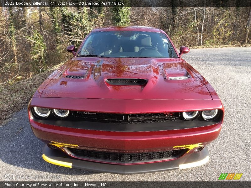 Octane Red Pearl / Black 2022 Dodge Challenger R/T Scat Pack