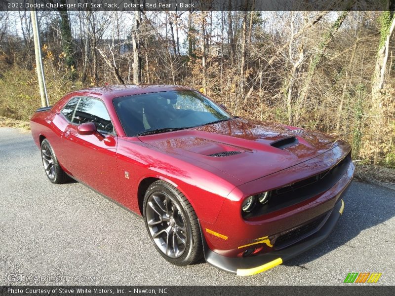 Octane Red Pearl / Black 2022 Dodge Challenger R/T Scat Pack