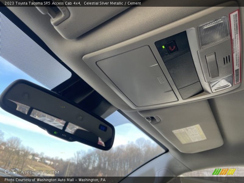 Celestial Silver Metallic / Cement 2023 Toyota Tacoma SR5 Access Cab 4x4