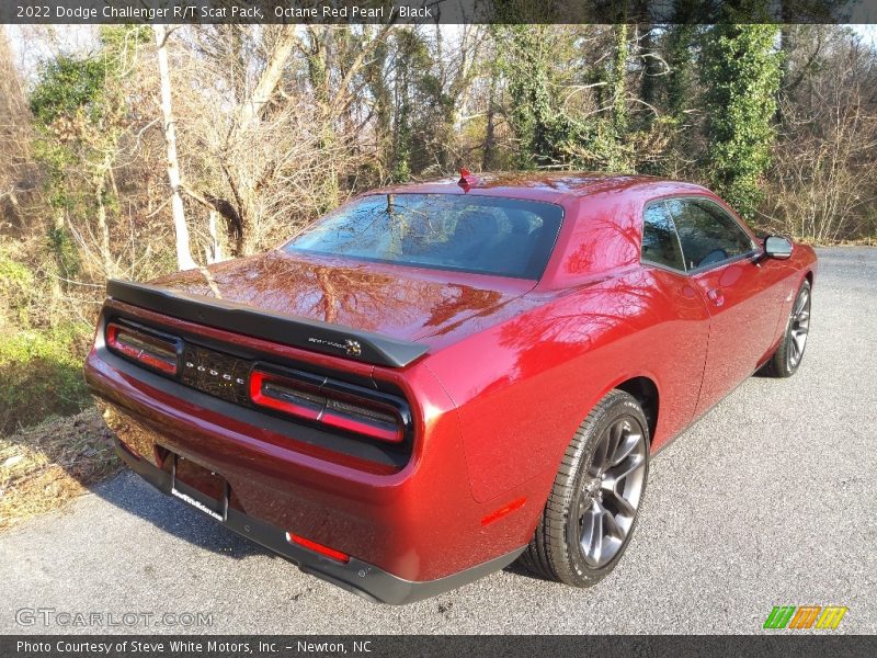 Octane Red Pearl / Black 2022 Dodge Challenger R/T Scat Pack