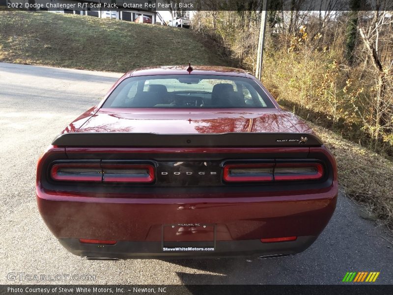 Octane Red Pearl / Black 2022 Dodge Challenger R/T Scat Pack