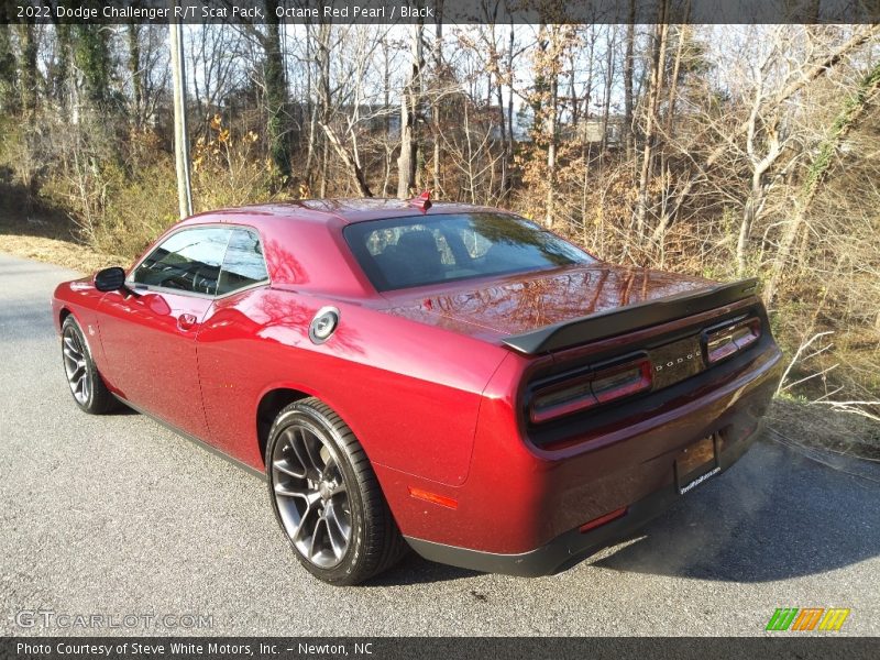 Octane Red Pearl / Black 2022 Dodge Challenger R/T Scat Pack