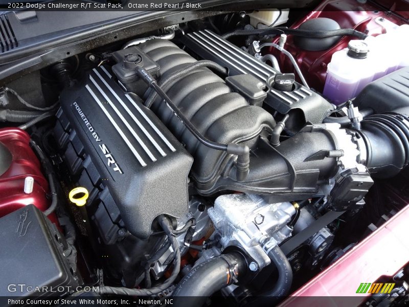 Octane Red Pearl / Black 2022 Dodge Challenger R/T Scat Pack