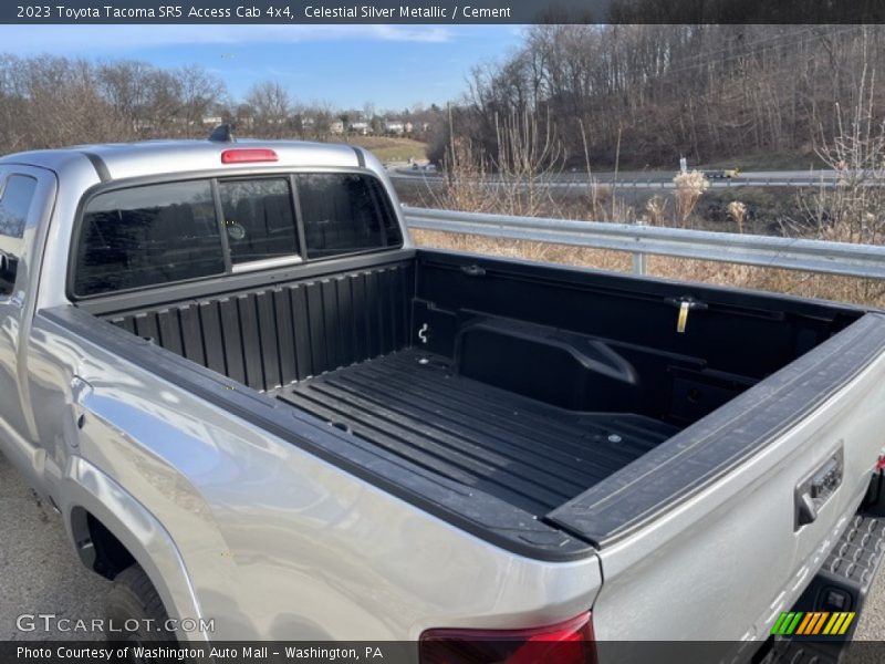 Celestial Silver Metallic / Cement 2023 Toyota Tacoma SR5 Access Cab 4x4