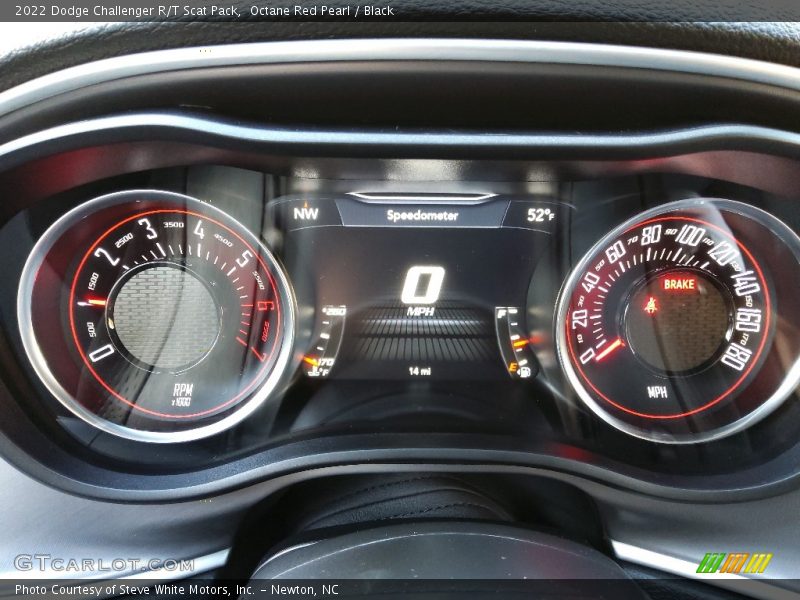 Octane Red Pearl / Black 2022 Dodge Challenger R/T Scat Pack