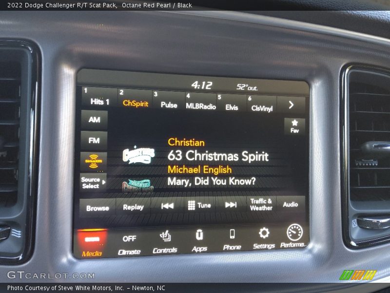 Octane Red Pearl / Black 2022 Dodge Challenger R/T Scat Pack