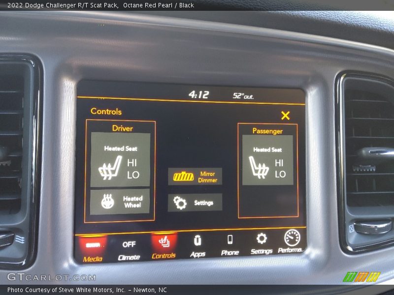 Octane Red Pearl / Black 2022 Dodge Challenger R/T Scat Pack