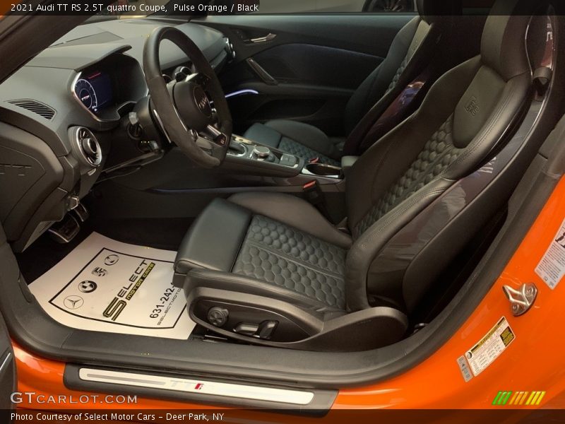 2021 TT RS 2.5T quattro Coupe Black Interior