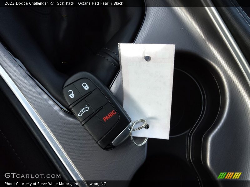 Octane Red Pearl / Black 2022 Dodge Challenger R/T Scat Pack