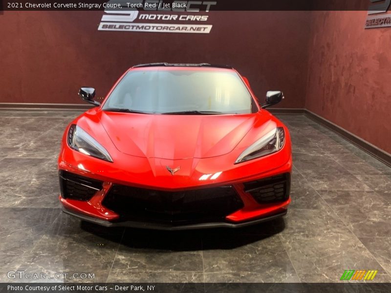 Torch Red / Jet Black 2021 Chevrolet Corvette Stingray Coupe