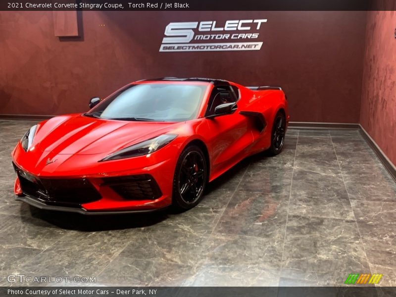 Torch Red / Jet Black 2021 Chevrolet Corvette Stingray Coupe