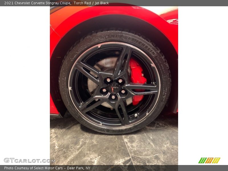 Torch Red / Jet Black 2021 Chevrolet Corvette Stingray Coupe