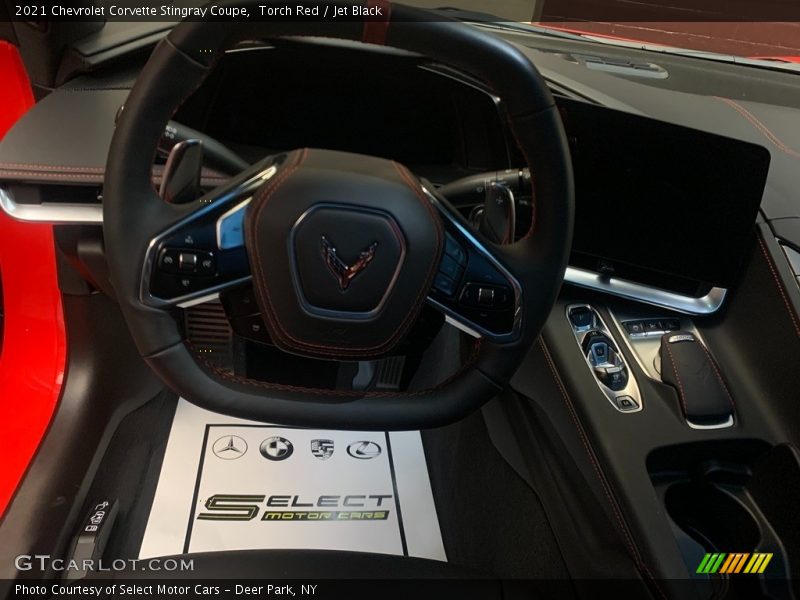 Torch Red / Jet Black 2021 Chevrolet Corvette Stingray Coupe