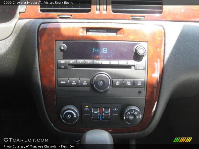 Victory Red / Ebony 2009 Chevrolet Impala LT