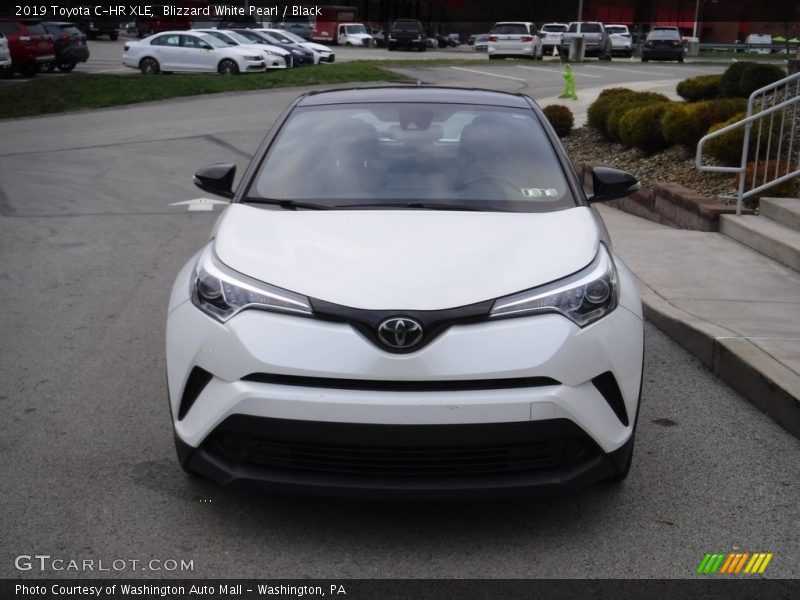 Blizzard White Pearl / Black 2019 Toyota C-HR XLE