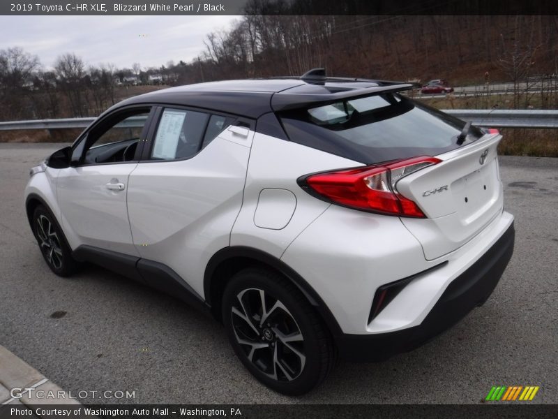 Blizzard White Pearl / Black 2019 Toyota C-HR XLE