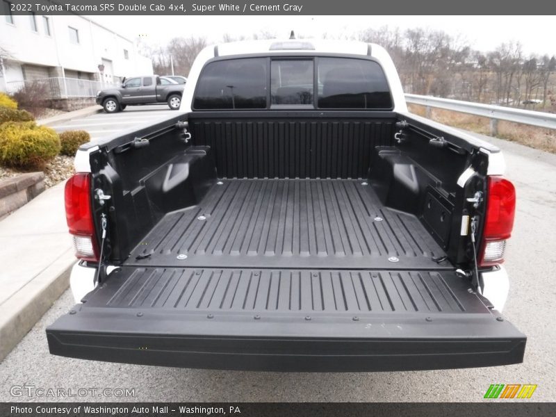 Super White / Cement Gray 2022 Toyota Tacoma SR5 Double Cab 4x4