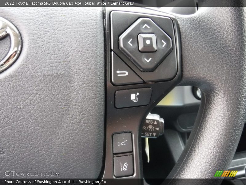 2022 Tacoma SR5 Double Cab 4x4 Steering Wheel