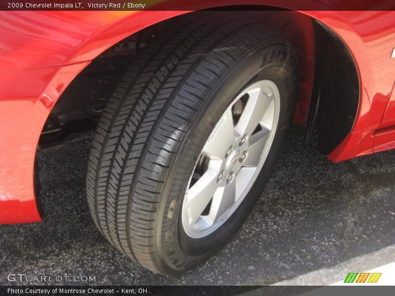 Victory Red / Ebony 2009 Chevrolet Impala LT