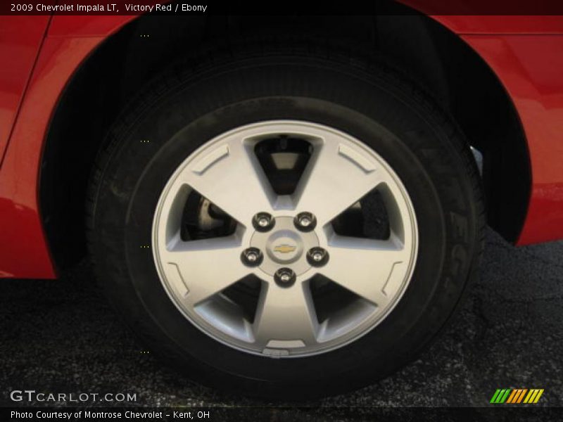 Victory Red / Ebony 2009 Chevrolet Impala LT