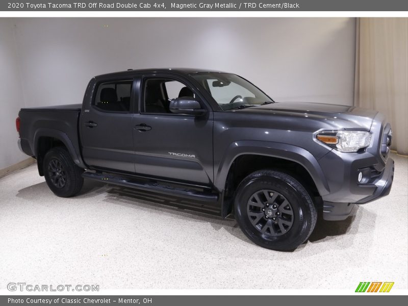 Magnetic Gray Metallic / TRD Cement/Black 2020 Toyota Tacoma TRD Off Road Double Cab 4x4