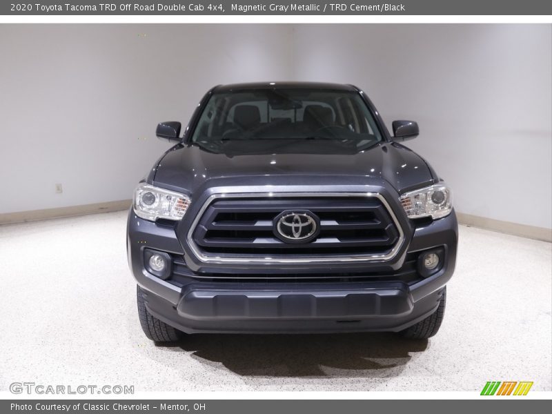 Magnetic Gray Metallic / TRD Cement/Black 2020 Toyota Tacoma TRD Off Road Double Cab 4x4