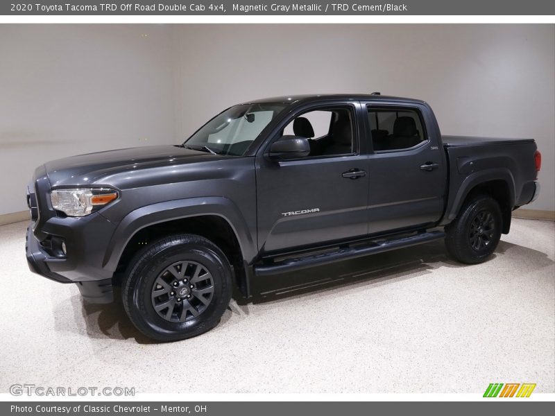 Magnetic Gray Metallic / TRD Cement/Black 2020 Toyota Tacoma TRD Off Road Double Cab 4x4