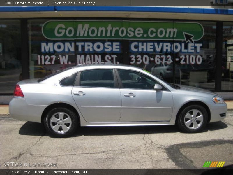 Silver Ice Metallic / Ebony 2009 Chevrolet Impala LT