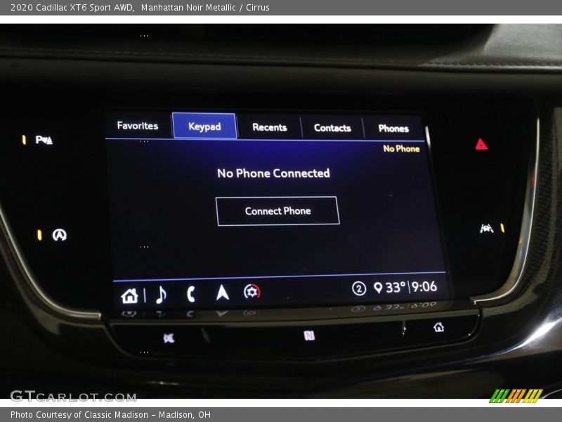 Manhattan Noir Metallic / Cirrus 2020 Cadillac XT6 Sport AWD