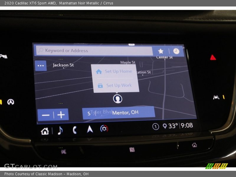 Manhattan Noir Metallic / Cirrus 2020 Cadillac XT6 Sport AWD