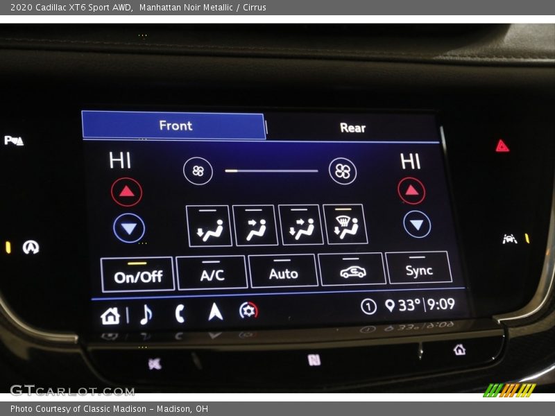 Manhattan Noir Metallic / Cirrus 2020 Cadillac XT6 Sport AWD