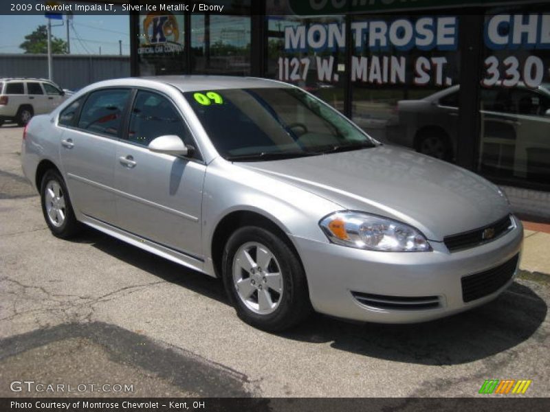 Silver Ice Metallic / Ebony 2009 Chevrolet Impala LT