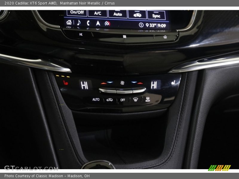 Manhattan Noir Metallic / Cirrus 2020 Cadillac XT6 Sport AWD
