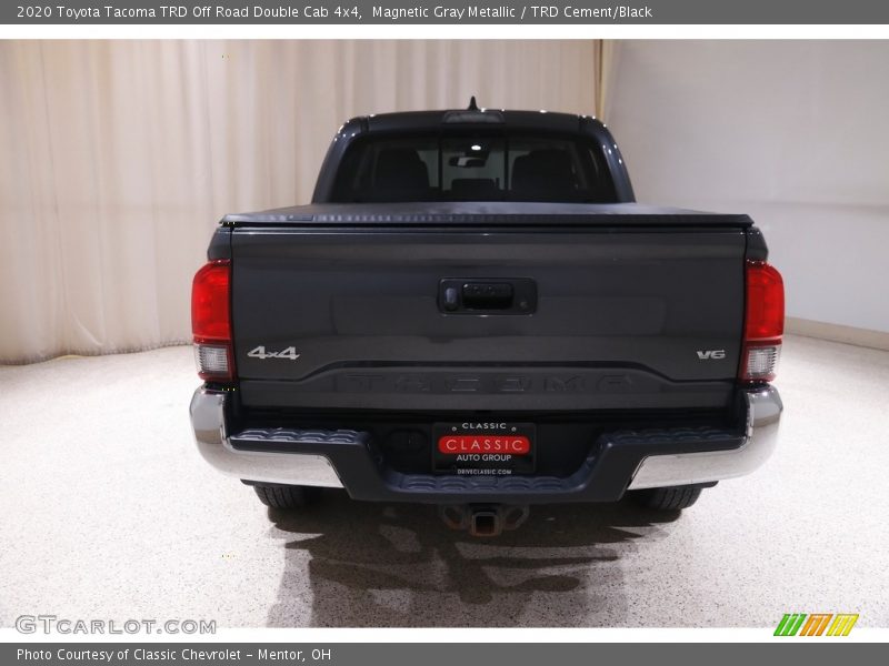 Magnetic Gray Metallic / TRD Cement/Black 2020 Toyota Tacoma TRD Off Road Double Cab 4x4