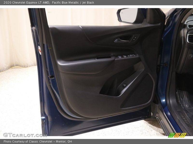 Pacific Blue Metallic / Jet Black 2020 Chevrolet Equinox LT AWD