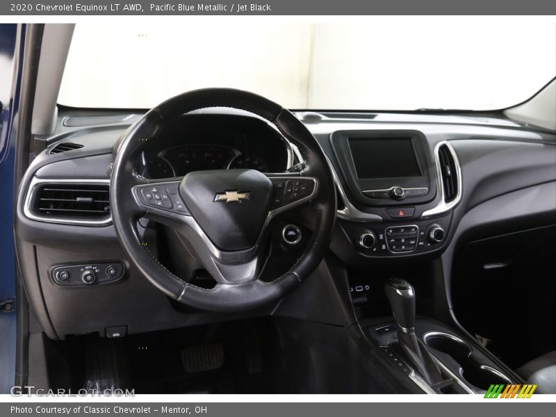 Pacific Blue Metallic / Jet Black 2020 Chevrolet Equinox LT AWD
