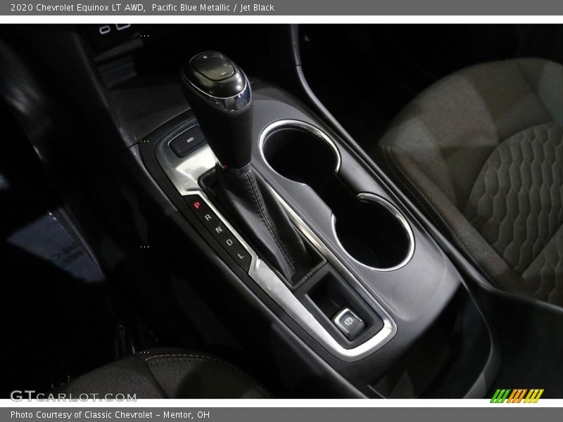 Pacific Blue Metallic / Jet Black 2020 Chevrolet Equinox LT AWD