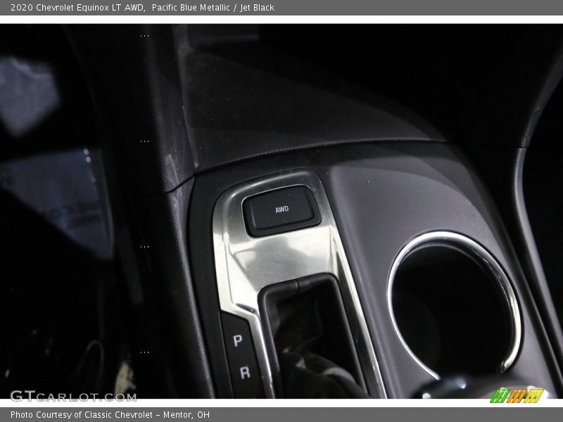 Pacific Blue Metallic / Jet Black 2020 Chevrolet Equinox LT AWD