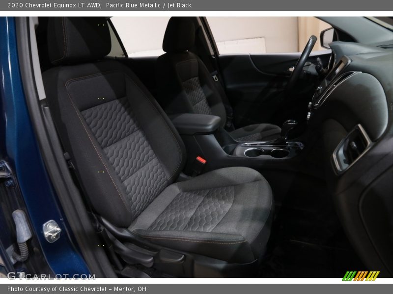 Pacific Blue Metallic / Jet Black 2020 Chevrolet Equinox LT AWD