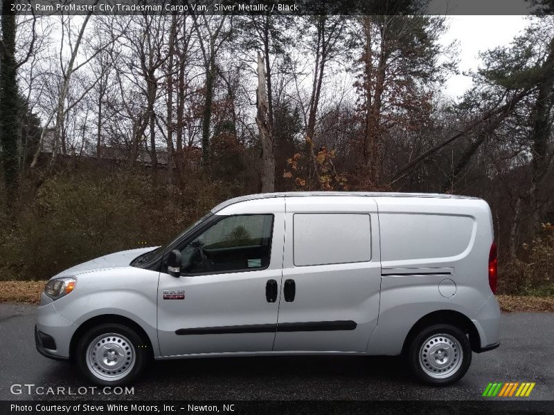  2022 ProMaster City Tradesman Cargo Van Silver Metallic