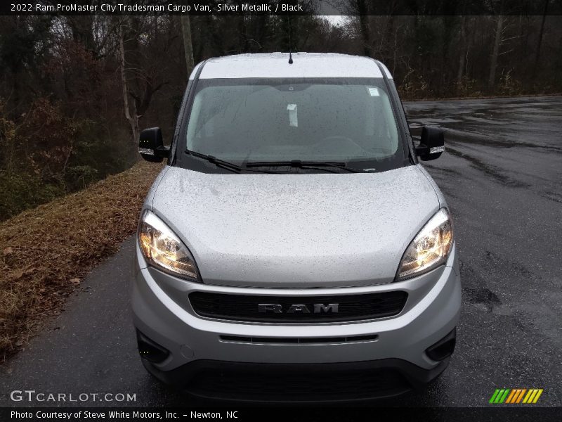 Silver Metallic / Black 2022 Ram ProMaster City Tradesman Cargo Van